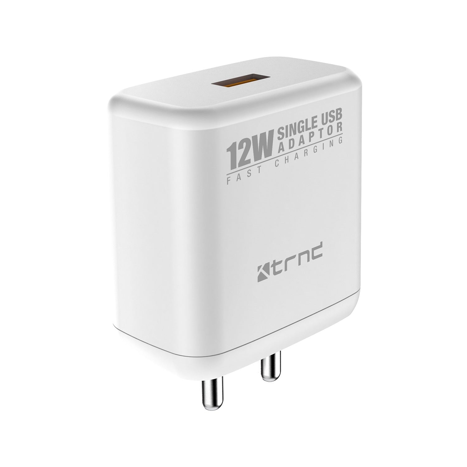 TRND 12W Compact Charging Adapter - Type A Port, Universal Compatibility