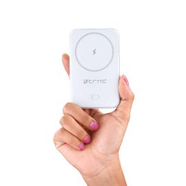 Magz Duo 2-in-1 Magnetic Wireless Power Bank - 10,000 mAh White